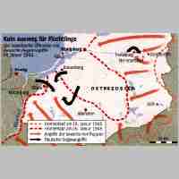 900-0006 Kein Ausweg fuer Fluechtlinge. Der Frontverlauf in Ostpreussen im Januar 1945..jpg